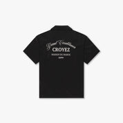 CROYEZ GRAND CASABLANCA MESH SHIRT | BLACK/WHITE