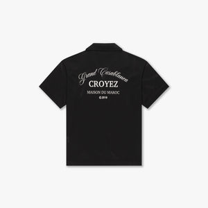 CROYEZ GRAND CASABLANCA MESH SHIRT | BLACK/WHITE