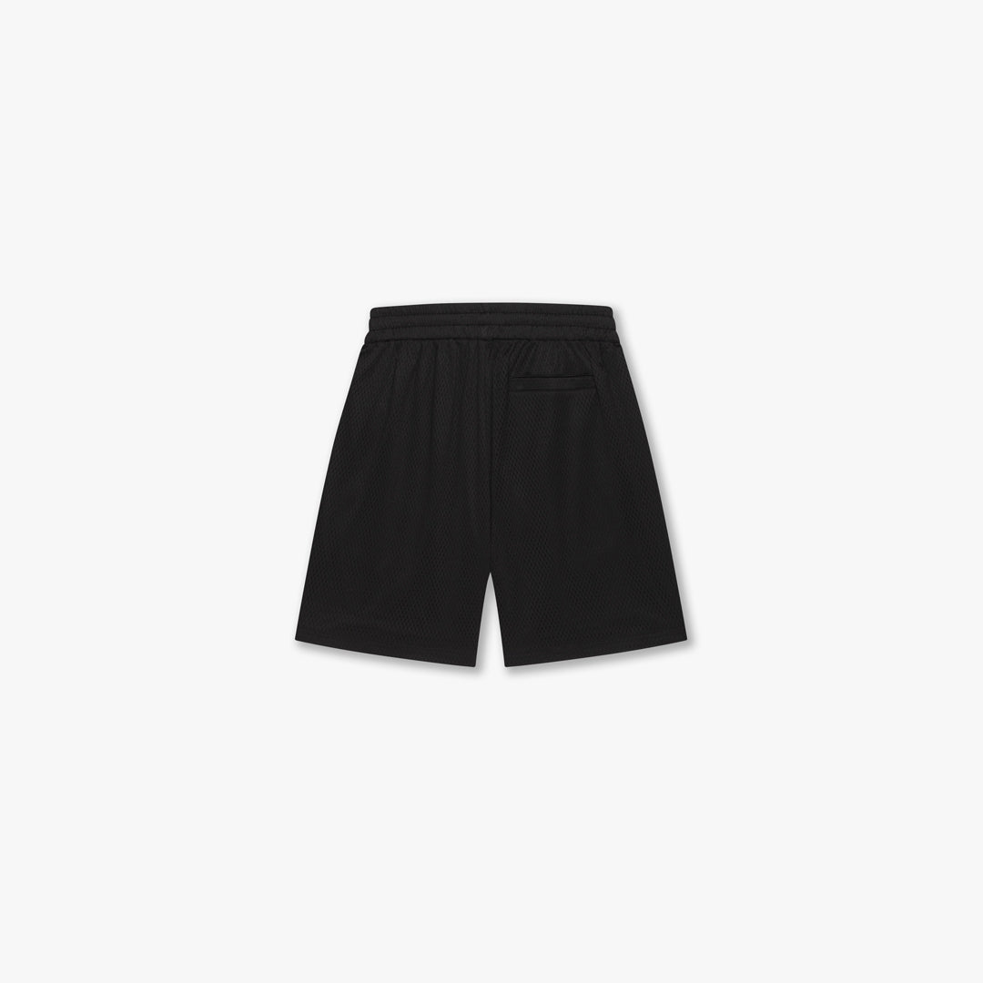 CROYEZ GRAND CASABLANCA MESH SHORTS | BLACK/WHITE