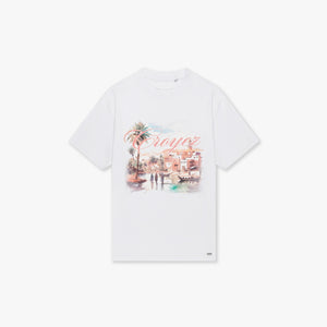 CROYEZ CASABLANCA VILLAGE T-SHIRT | WHITE