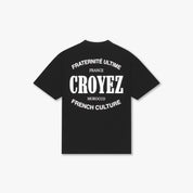 CROYEZ STAMP T-SHIRT | BLACK