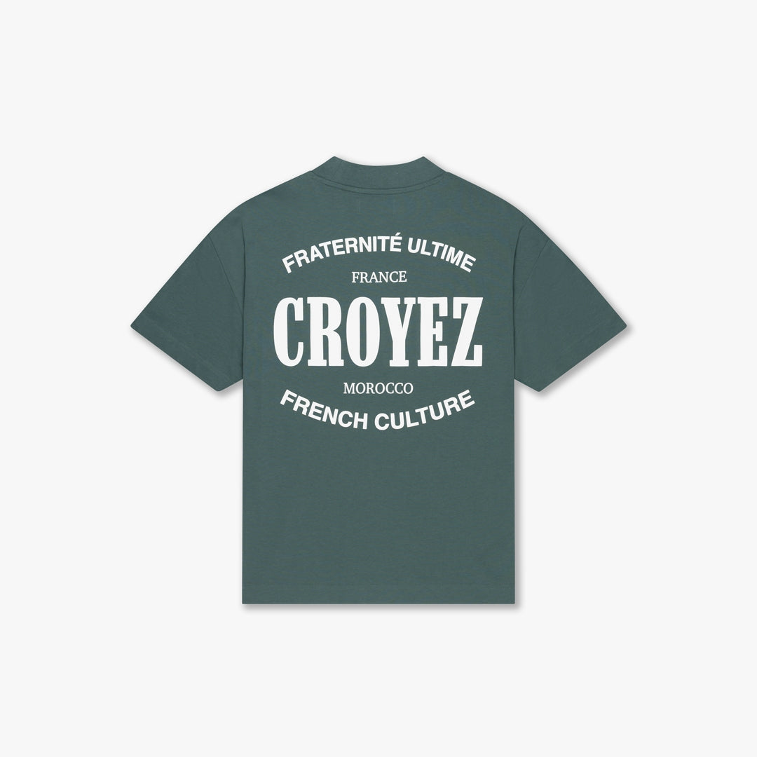 CROYEZ STAMP T-SHIRT | GREEN