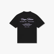 CROYEZ SHOWROOM T-SHIRT | BLACK/LILAC