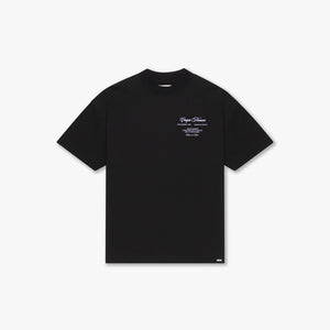 CROYEZ SHOWROOM T-SHIRT | BLACK/LILAC