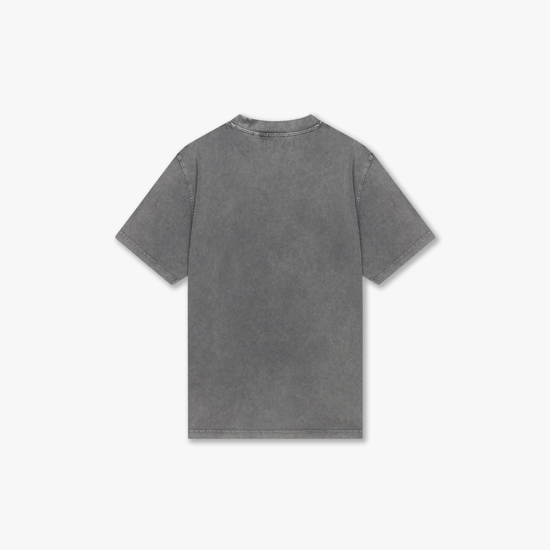 CROYEZ CUT OUT HEART T-SHIRT | ACID WASH