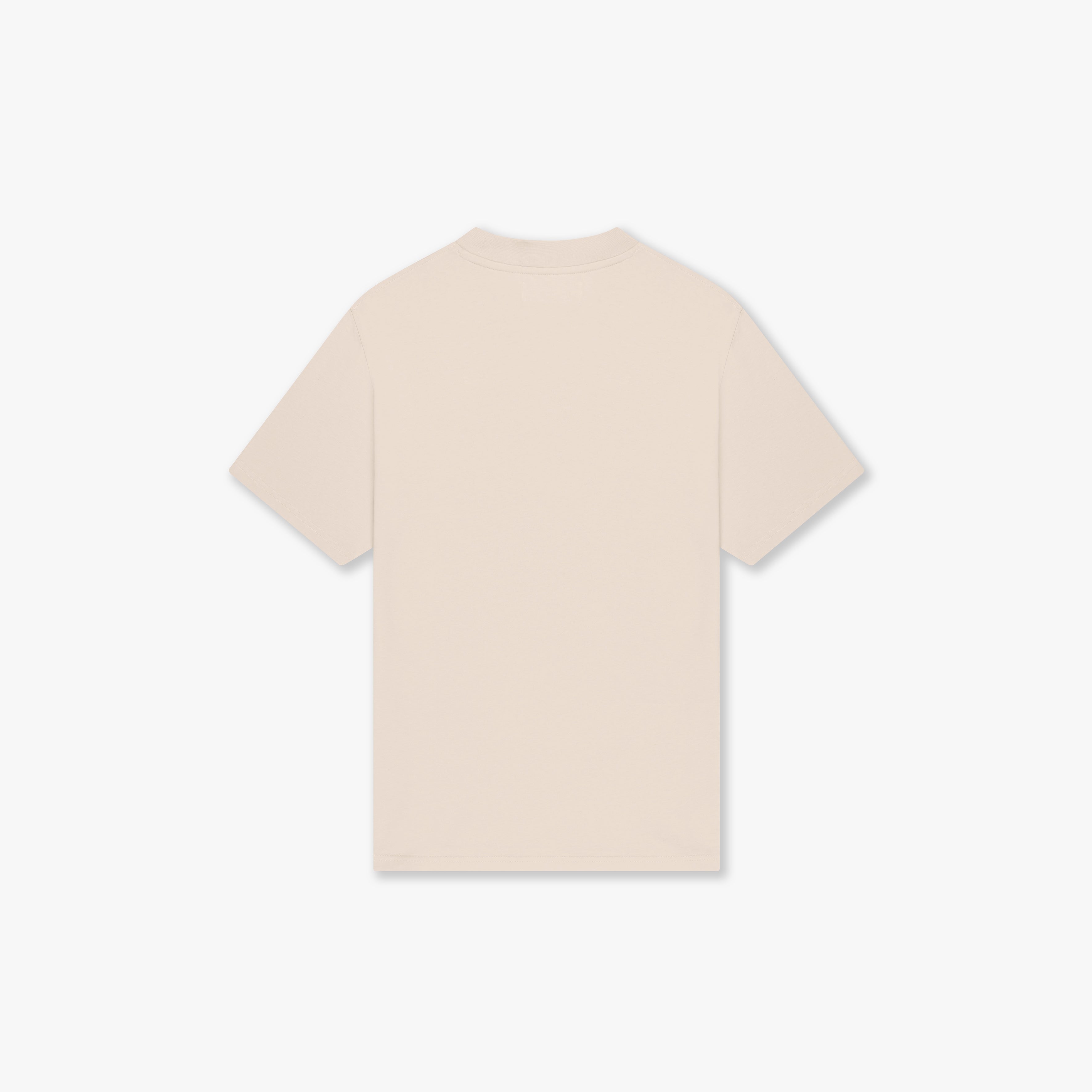 CROYEZ CUT OUT HEART T-SHIRT | BEIGE