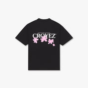 CROYEZ BOTANIQUE T-SHIRT | BLACK/PINK