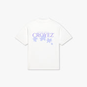 CROYEZ BOTANIQUE T-SHIRT | OFF-WHITE/LILAC