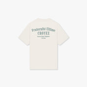 CROYEZ FRATERNITÉ T-SHIRT | OFF-WHITE/GREEN