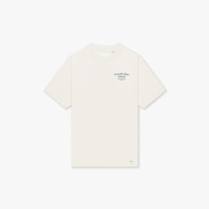 CROYEZ FRATERNITÉ T-SHIRT | OFF-WHITE/GREEN