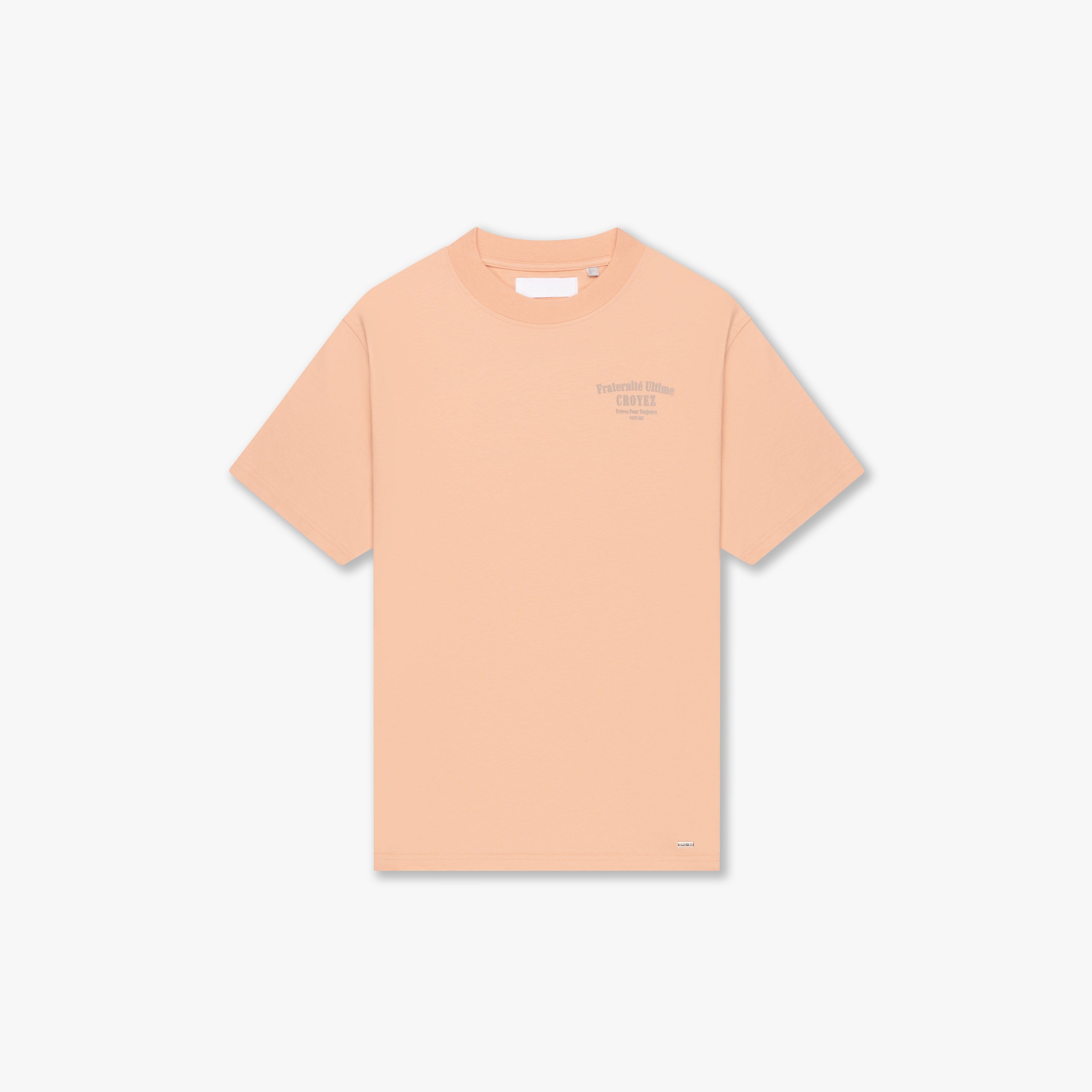 CROYEZ FRATERNITÉ T-SHIRT | PEACH