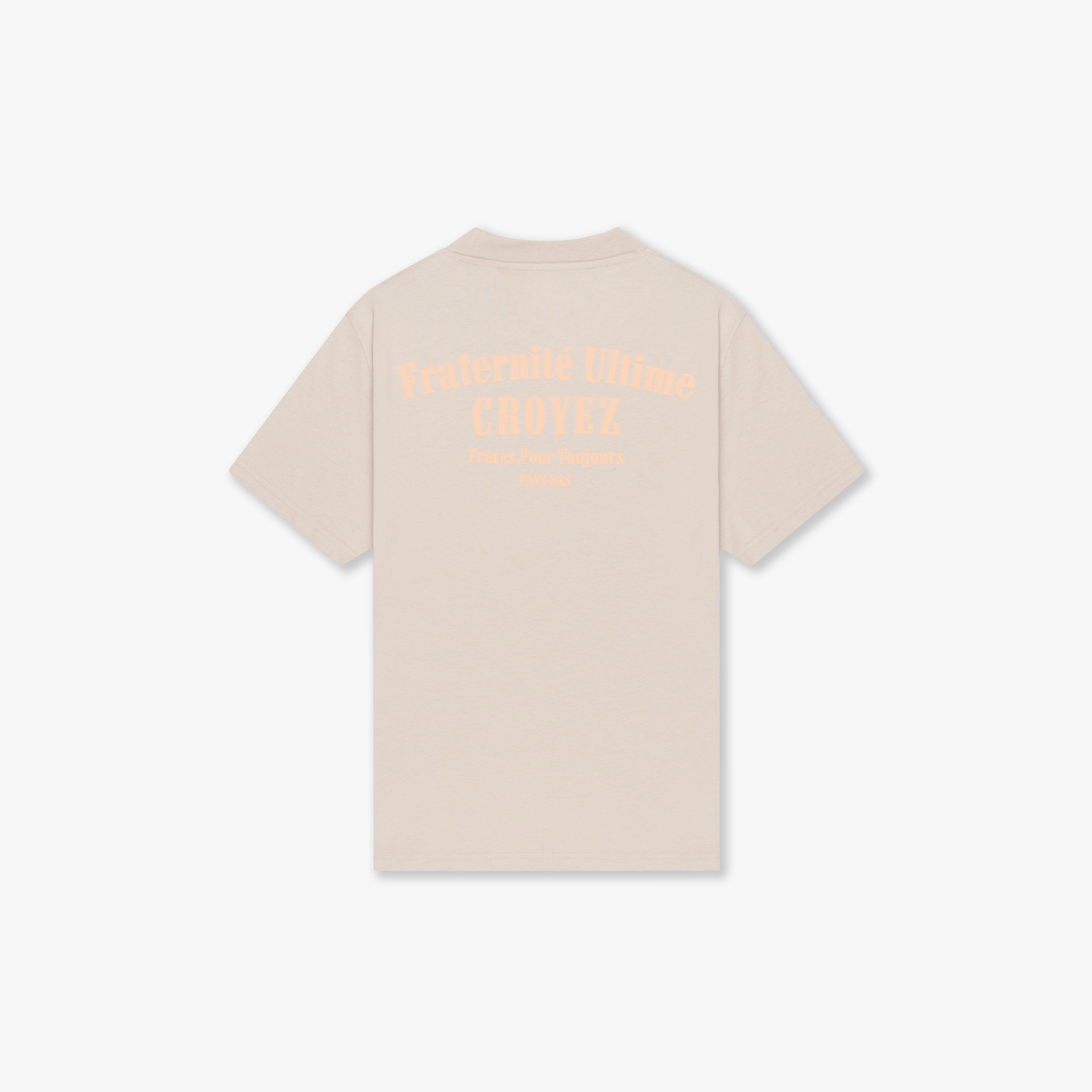 CROYEZ FRATERNITÉ T-SHIRT | STONE