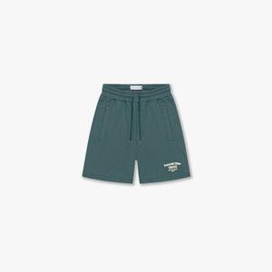CROYEZ FRATERNITÉ SHORTS | GREEN/OFF-WHITE