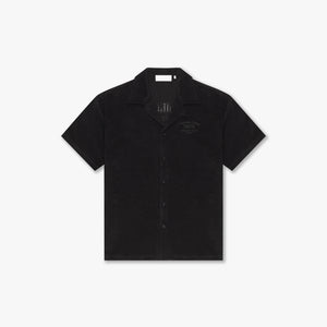 CROYEZ FRATERNITÉ TOWELLING SHIRT | BLACK