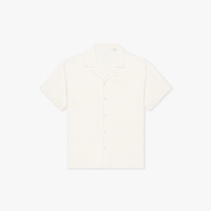 CROYEZ FRATERNITÉ TOWELLING SHIRT | OFF-WHITE