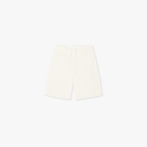CROYEZ FRATERNITÉ TOWELLING SHORTS | OFF-WHITE
