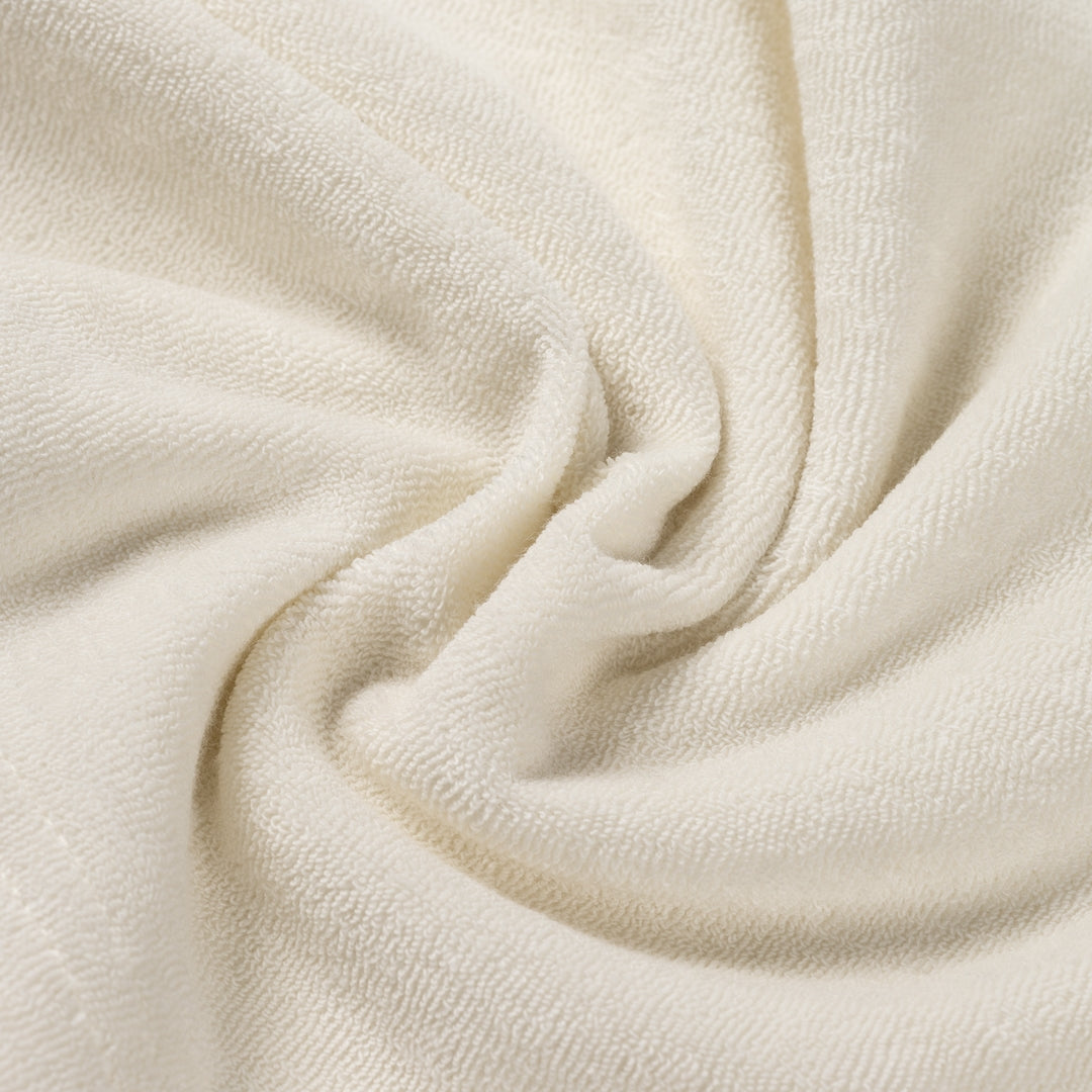 CROYEZ FRATERNITÉ TOWELLING SHORTS | OFF-WHITE