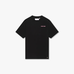 CROYEZ ARTWORK T-SHIRT | BLACK/PINK