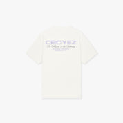 CROYEZ ARTWORK T-SHIRT | OFF-WHITE/LILAC