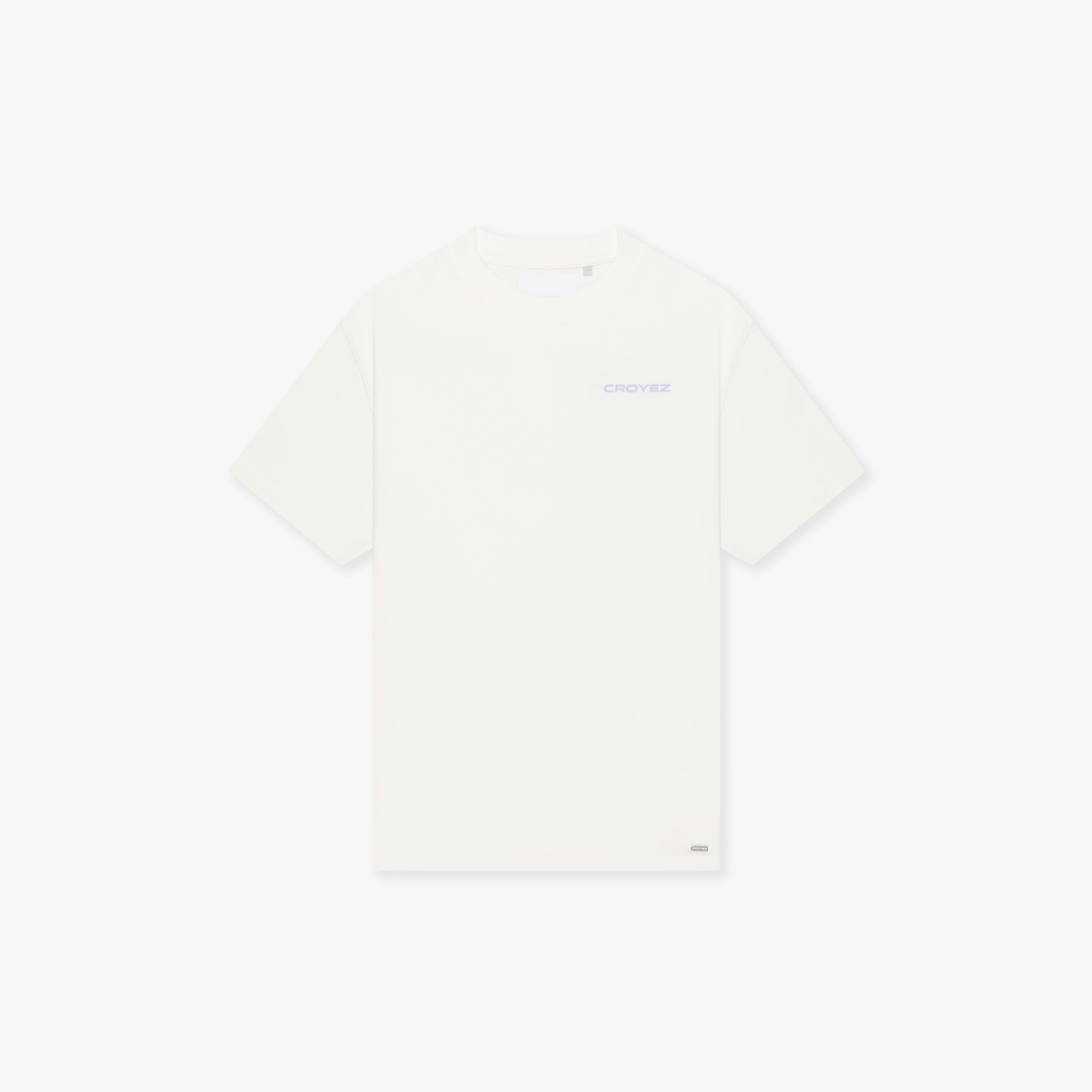 CROYEZ ARTWORK T-SHIRT | OFF-WHITE/LILAC