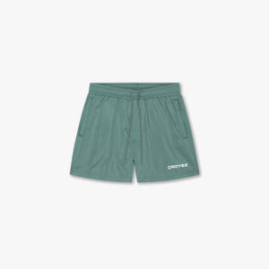 CROYEZ ARTWORK SWIM SHORTS | GREEN