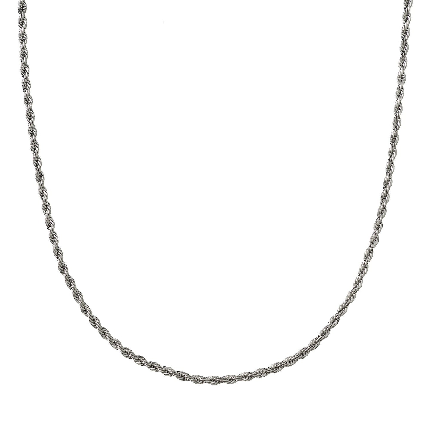 ROUND BOXCHAIN 65CM - SILVER