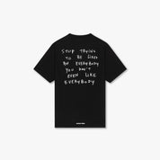 CROYEZ LIKED BY EVERYBODY T-SHIRT | BLACK