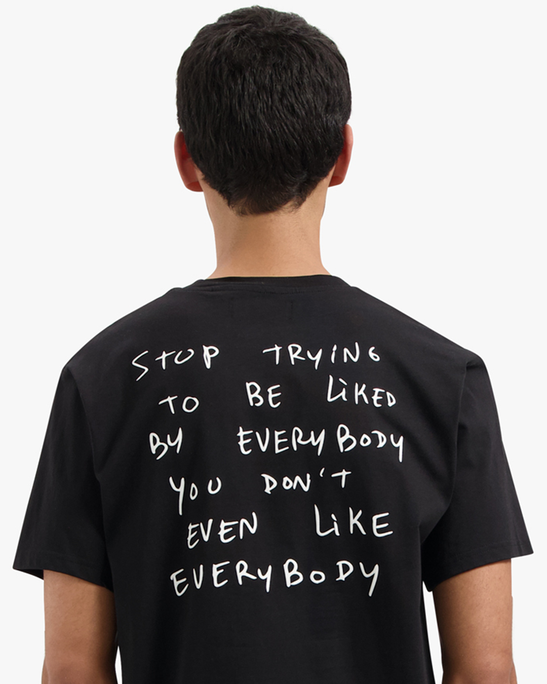 CROYEZ LIKED BY EVERYBODY T-SHIRT | BLACK
