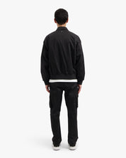 CROYEZ ÉTIQUETTE SATIN JACKET | BLACK