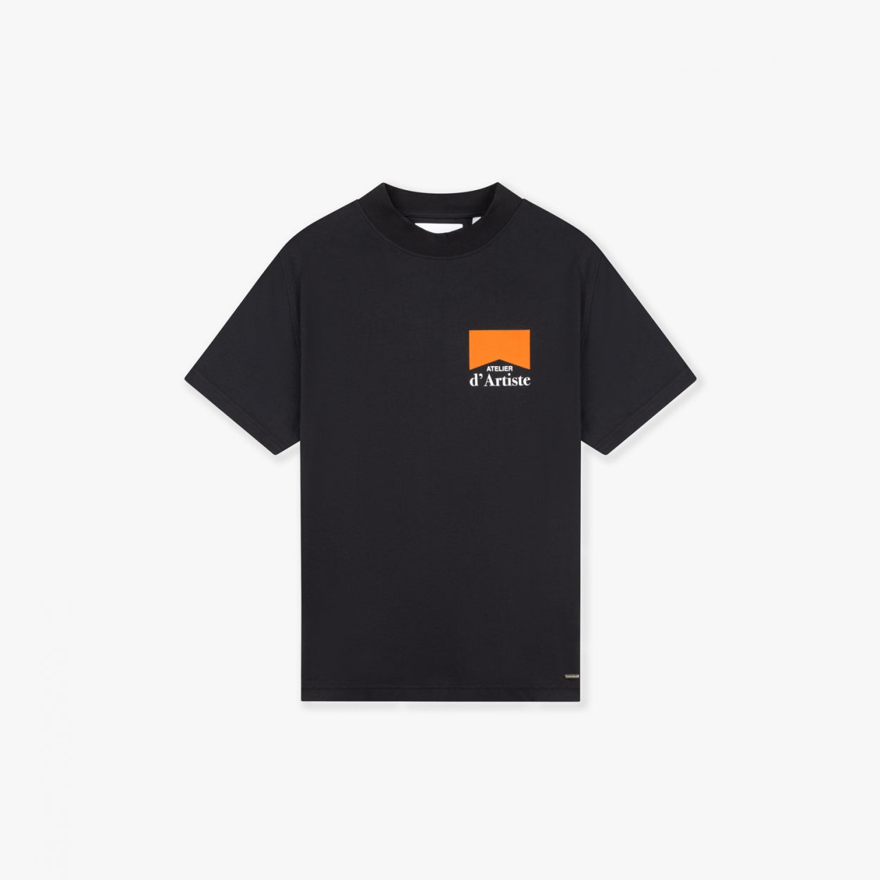 CROYEZ FUMES T-SHIRT | BLACK/ORANGE