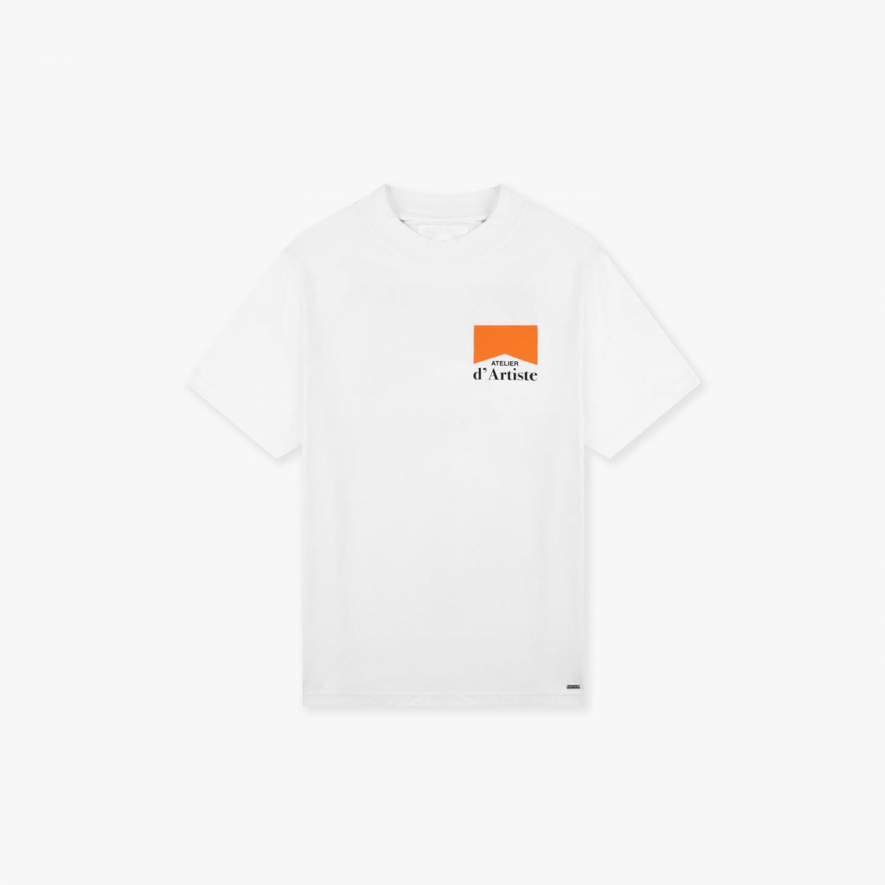 CROYEZ FUMES T-SHIRT - WHITE/ORANGE