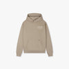 CROYEZ GALLERY GRUNGE HOODIE - BEIGE/WHITE