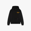 CROYEZ GALLERY GRUNGE HOODIE - BLACK/YELLOW