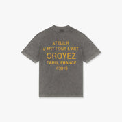 CROYEZ GALLERY GRUNGE T-SHIRT | ACID WASH
