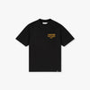 CROYEZ GALLERY GRUNGE T-SHIRT - BLACK/YELLOW