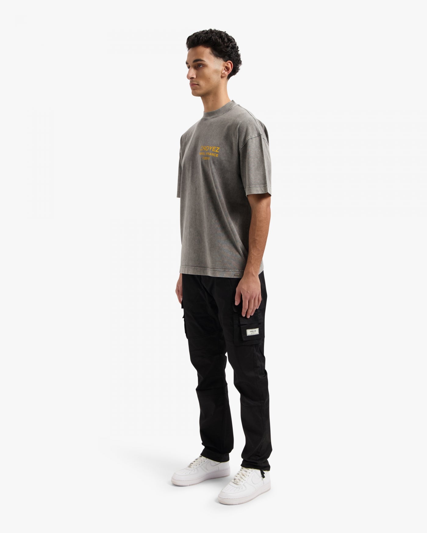 CROYEZ GALLERY GRUNGE T-SHIRT | ACID WASH