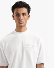 CROYEZ GALLERY GRUNGE T-SHIRT | WHITE