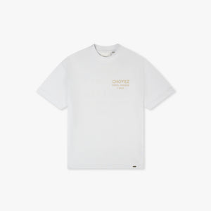 CROYEZ GALLERY GRUNGE T-SHIRT | WHITE