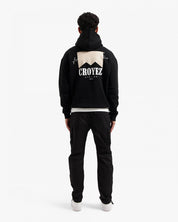 CROYEZ FUMES HOODIE | BLACK/BEIGE