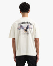 CROYEZ VINTAGE EAGLE T-SHIRT | OFF-WHITE