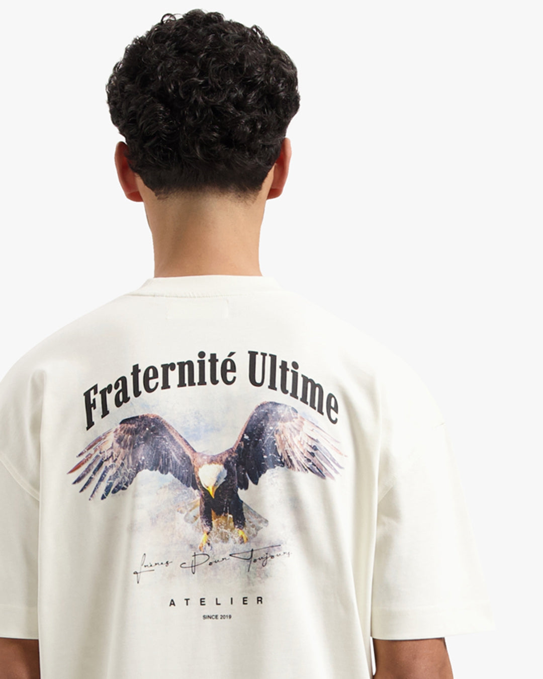 CROYEZ VINTAGE EAGLE T-SHIRT | OFF-WHITE