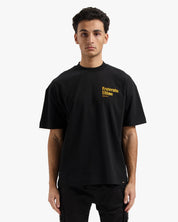 CROYEZ VINTAGE EAGLE T-SHIRT | BLACK/YELLOW