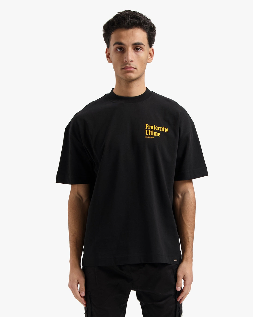 Croyez Vintage Eagle T-Shirt | Black/Yellow