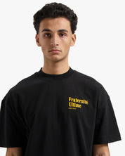 CROYEZ VINTAGE EAGLE T-SHIRT | BLACK/YELLOW