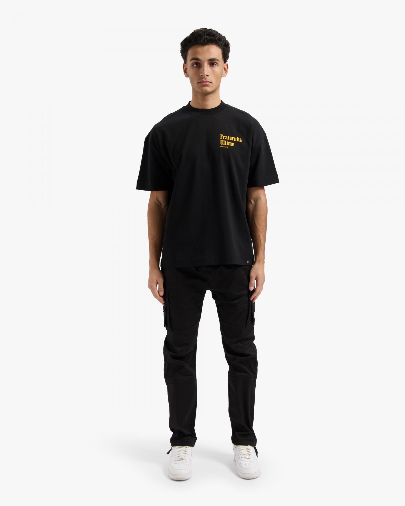 Croyez Vintage Eagle T-Shirt | Black/Yellow