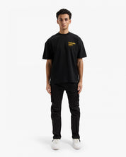 CROYEZ VINTAGE EAGLE T-SHIRT | BLACK/YELLOW