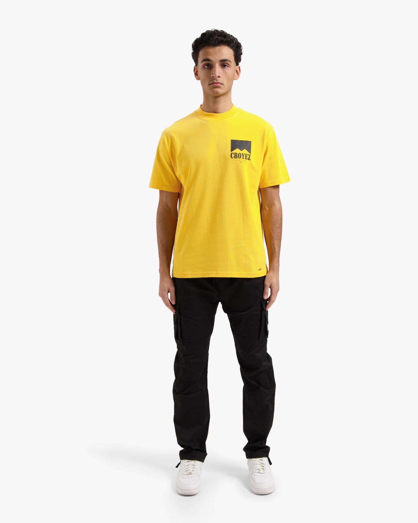 CROYEZ FUMES T-SHIRT | YELLOW