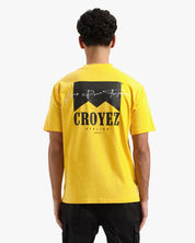 CROYEZ FUMES T-SHIRT | YELLOW