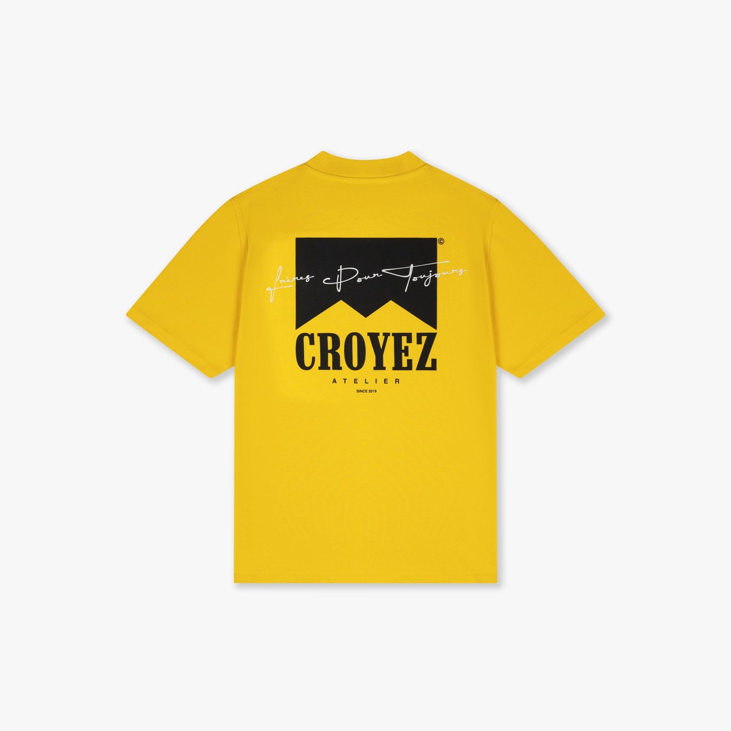 Croyez Fumes T-Shirt | Yellow