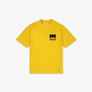 CROYEZ FUMES T-SHIRT | YELLOW